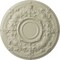 Ekena Millwork Oslo Ceiling Medallion (Fits Canopies up to 10 1/2"), Hand-Painted Clear Yellow, 28 1/8"OD x 1 3/4"P CM28OSCYF - alternate 1